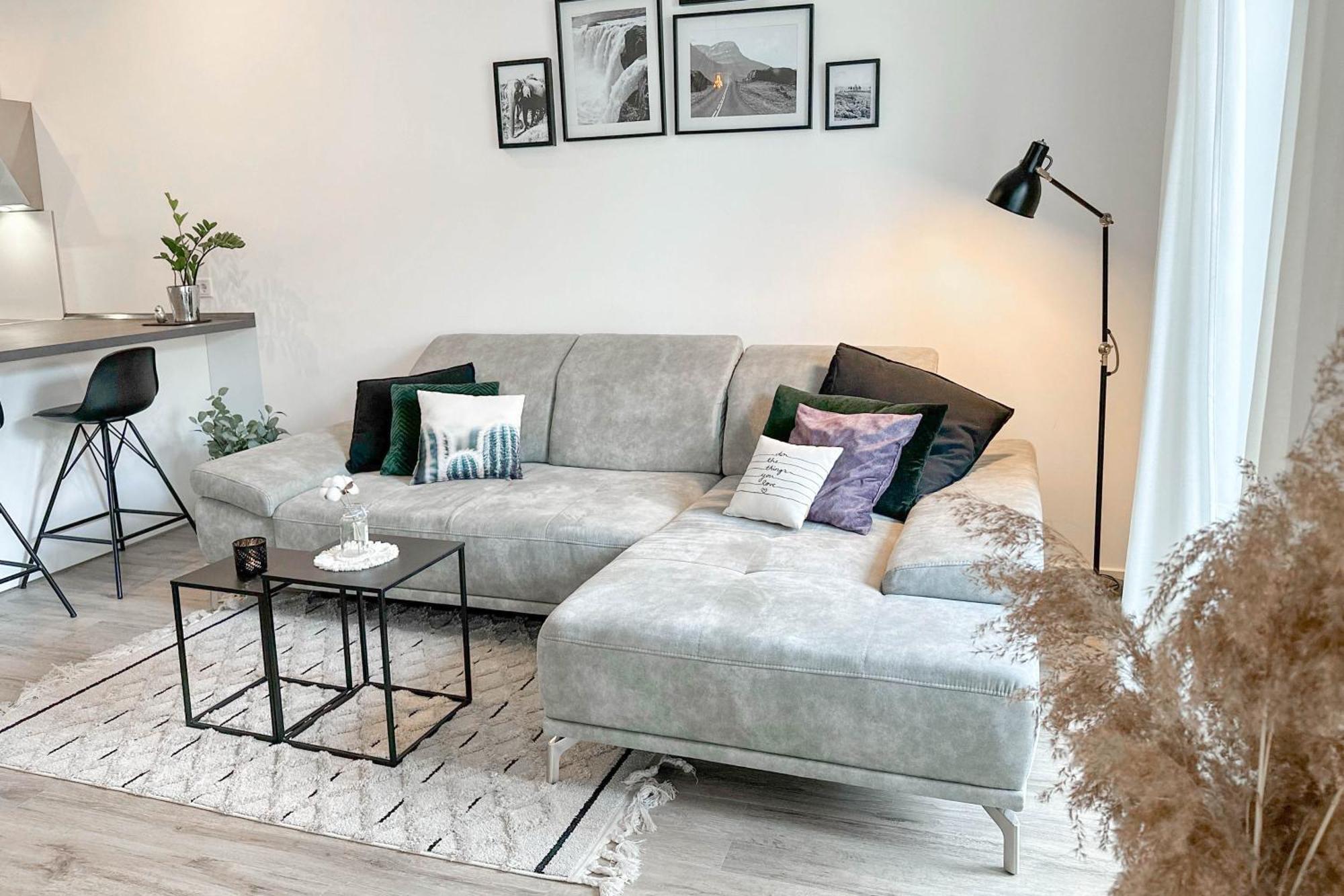 Modernes Trierer Cityloft Mit Grossem Balkon Extérieur photo